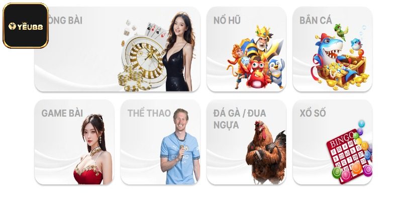 Khám phá kho game đẳng cấp tại Yeu88