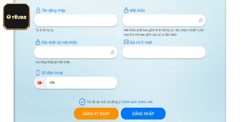 Mở tài khoản mới chơi game đa dạng