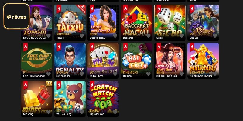 Top sảnh cược nổi bật nhất tại game bài